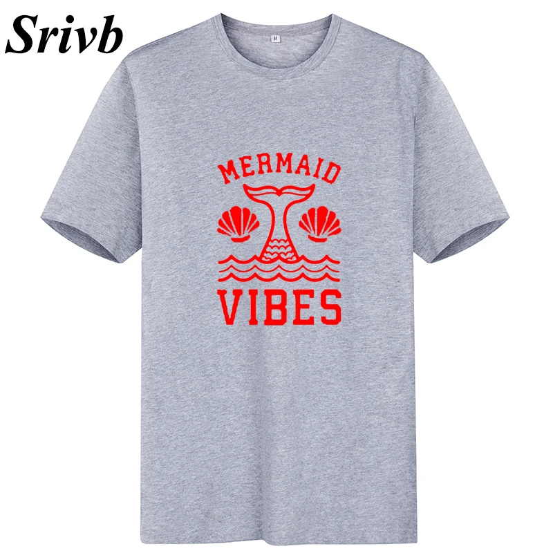 Женская футболка Srivb летняя хлопковая с коротким рукавом и принтом в виде