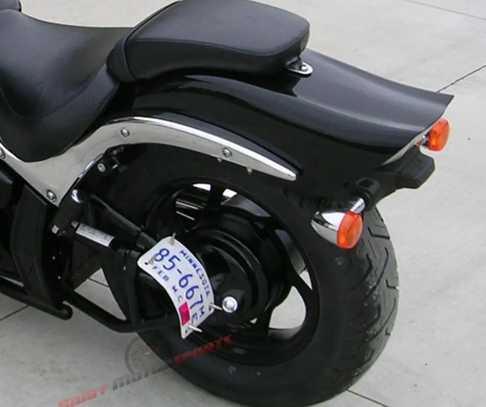 Маятник номерного знака Relocator кронштейн для Yamaha WARRIOR 02 05 VMAX V MAX весь год|Номерной