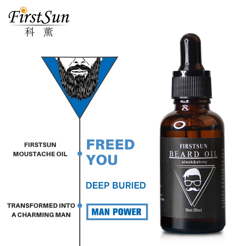 Масло для роста бороды 100% натуральное органическое масло эфирное эссенция волос