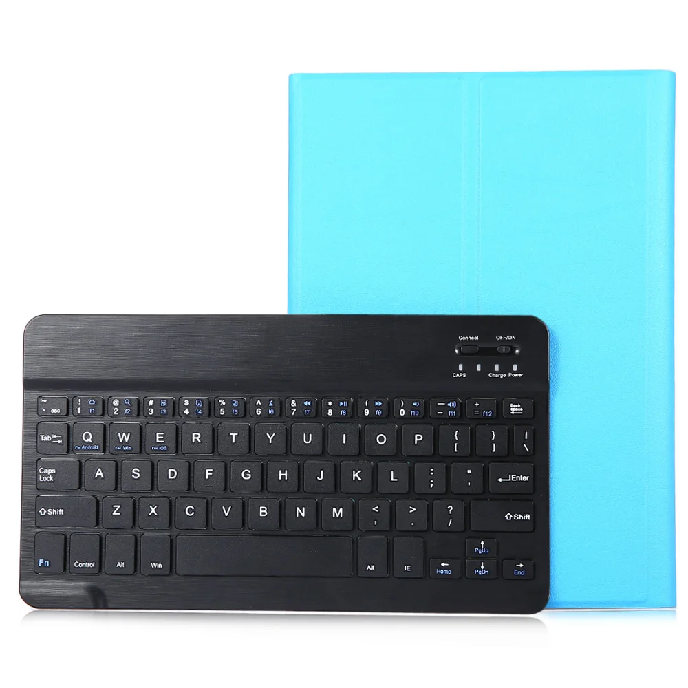 Кожаное съемное беспроводное покрытие клавиатуры Bluetooth пленка экрана для iPad Pro 9 7