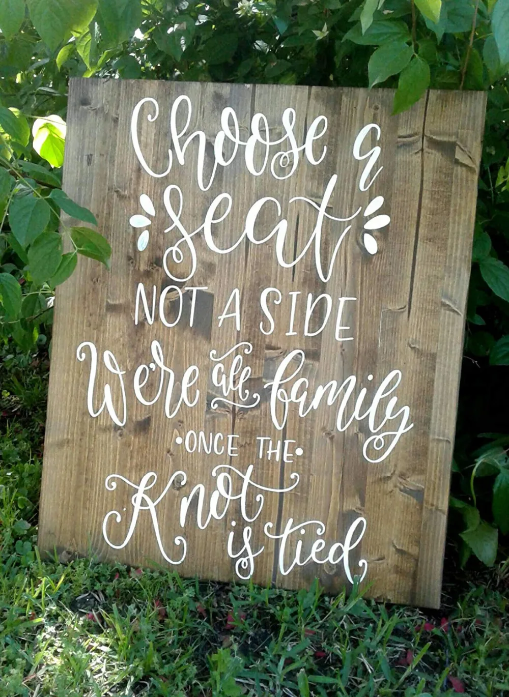 Выберите место не боковая Свадебная вывеска Знак Церемонии открытый знак для