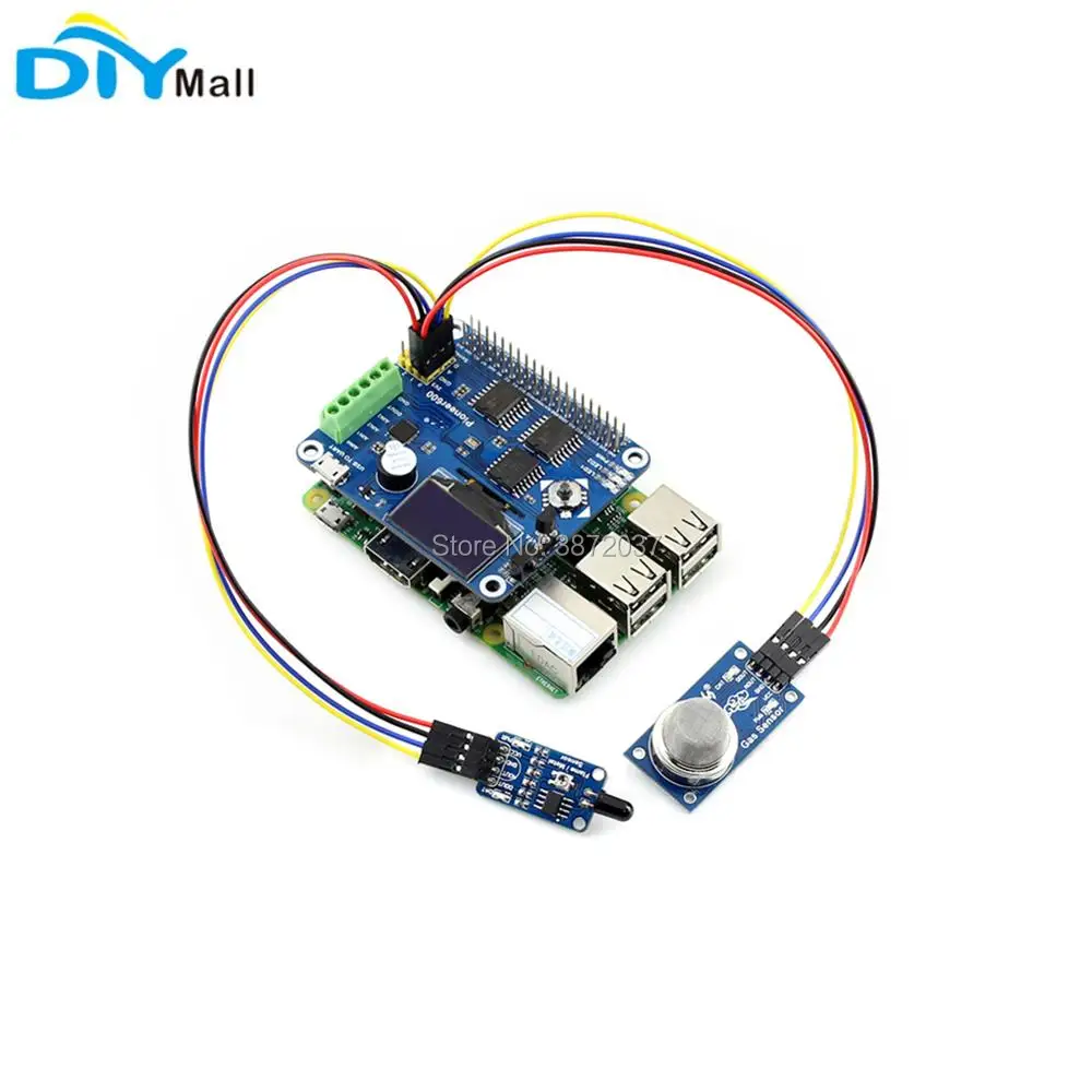 Pioneer600 Плата расширения 0 96 дюймов OLED дисплей CP2102 USB к UART интерфейс датчика для