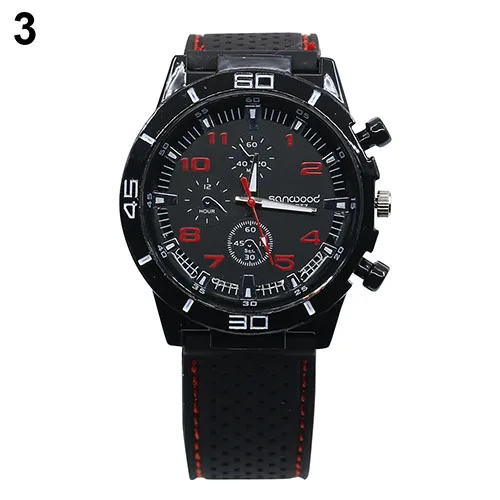 Men's Racer Military Pilot Aviator Army Style Cool Silicone Sports Wrist Watch hot | Наручные часы