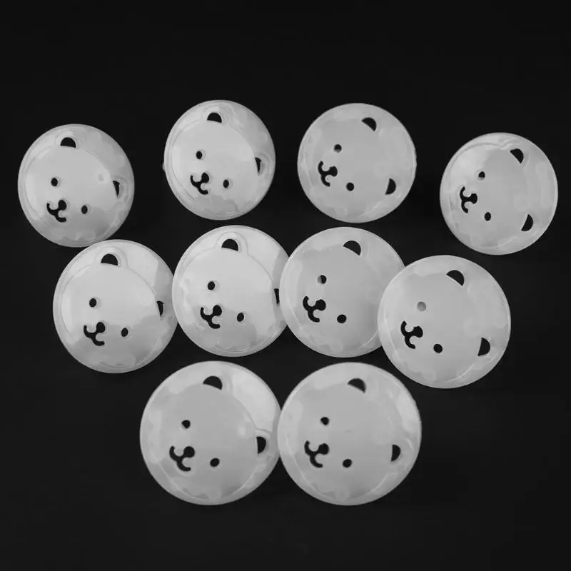 

10pcs/Set Bear EU Power Socket Electrical Outlet Cover Protection Children Baby Safety Anti Electric Shock Plugs Protector Cover