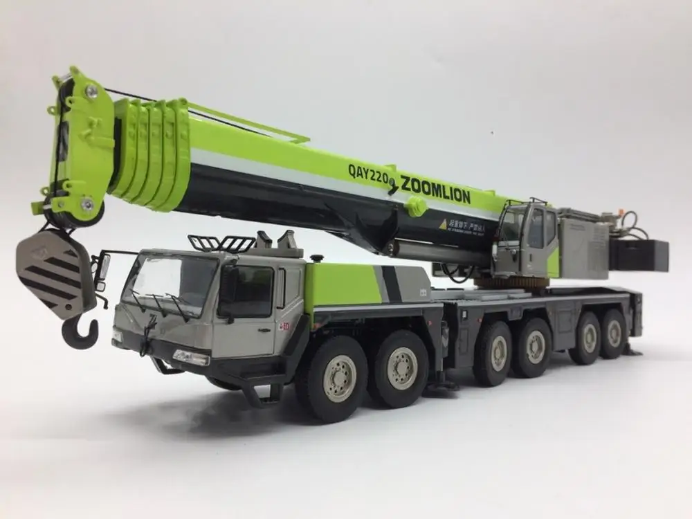 Масштабируемый масштаб 1/50 модель QAY220 ton Милан мировая выставка кран зеленый