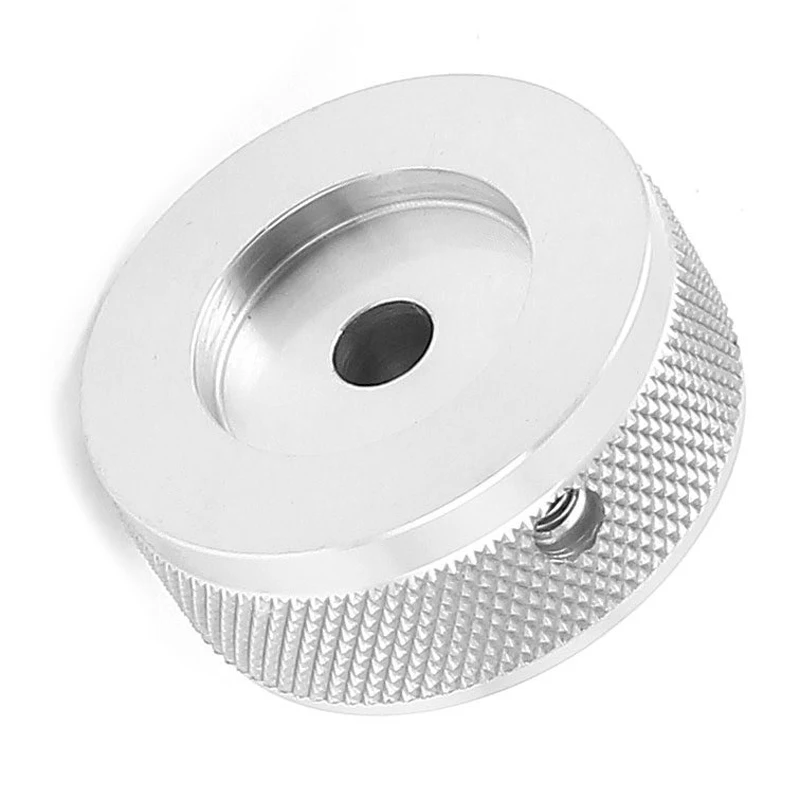 IG-35x16x6mm серебристый тон твердый алюминиевый Hifi динамик радио громкость ручки |