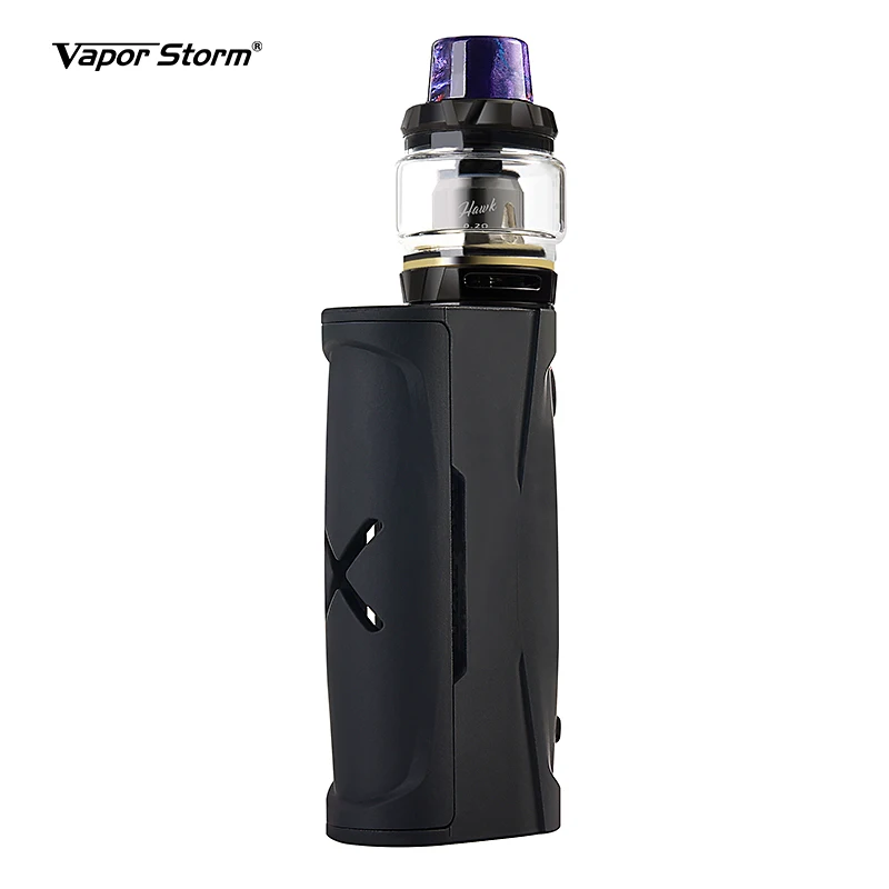 Пара шторм Пума ребенка 80 Вт поле Mod Hawk электронная сигарета Vape комплект OLED экран