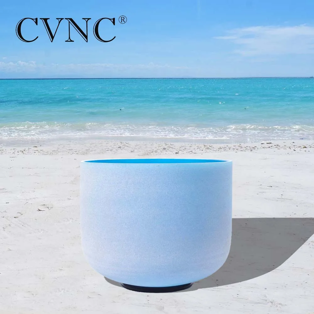 CVNC Note G # Zeal Chakra Дизайн Матовый Кварцевый Кристалл Поющая чаша бесплатная доставка