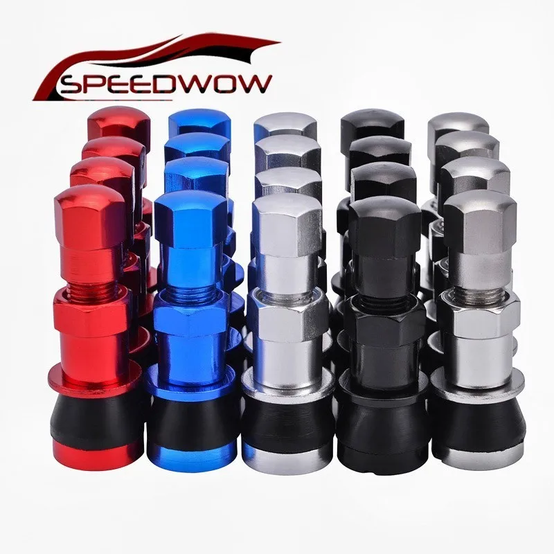 SPEEDWOW 4x TR416 1-1/2 &quotБолтовой стержень клапана шины алюминиевые Vavle Stems для легковых
