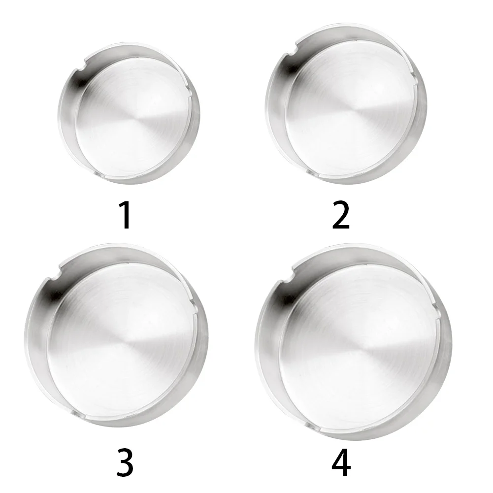 Thicken Durable Home Use Outdoors Stainless Steel Ashtray Practical Round | Дом и сад