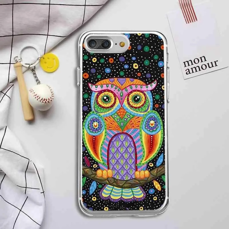 KISSCASE Cute Owl Printed Soft TPU Case Silicone Cover for Samsung Galaxy A3 A5 A7 J3 J5 J7 2016 2017 A J Cases Capa |