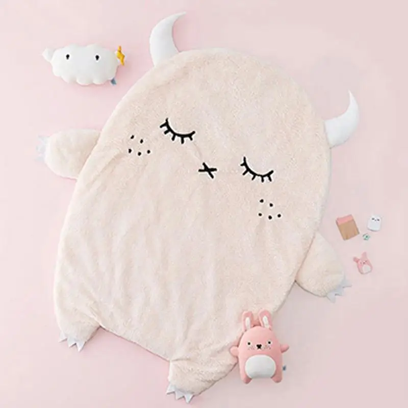 Детский коврик для ползания в стиле маленький демон детский декор игр одеяло