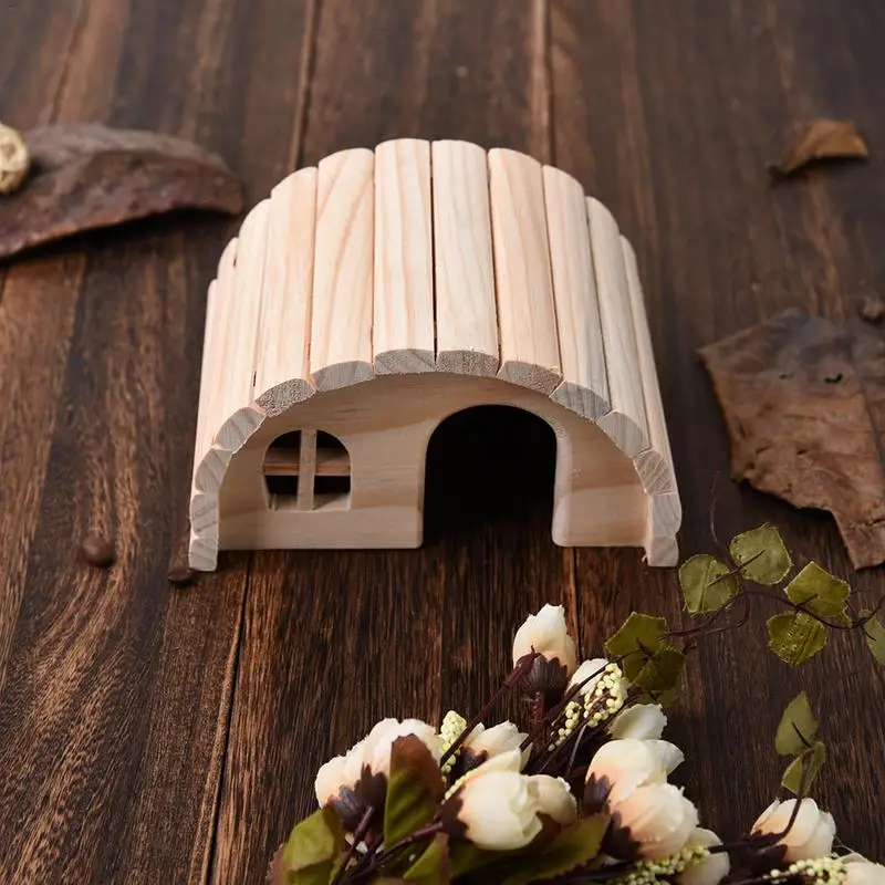 Прекрасный Деревянный жевательные игрушки изысканный дом для маленьких