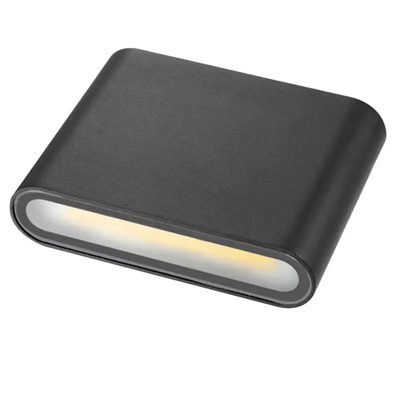 Светодиодный настенный светильник 6 Вт алюминиевый квадратный