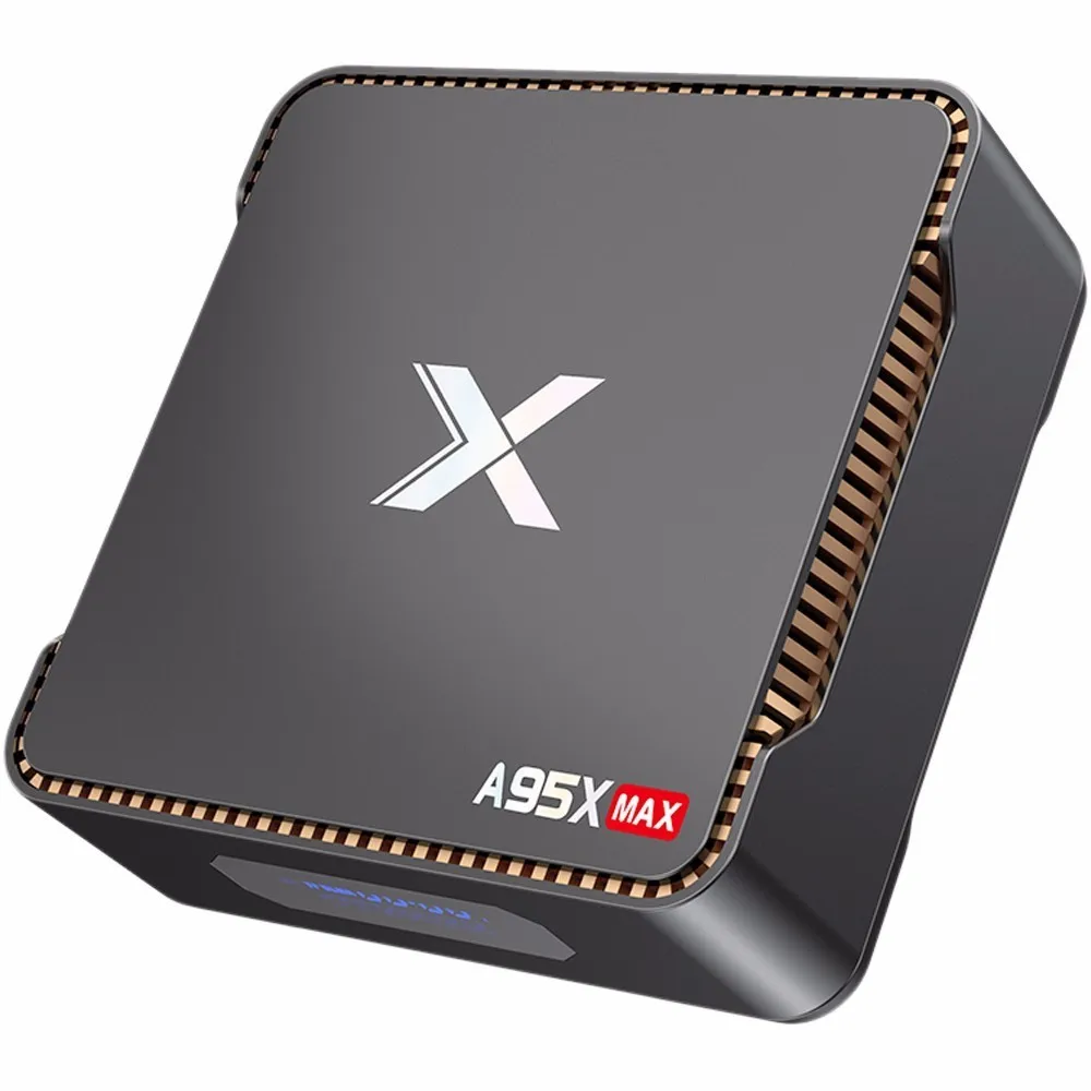 AC новый A95X MAX Android 8 1 ТВ-бокс Amlogic S905X2 Smart tv добавить 4 Гб 64 телеприставка поддержка |