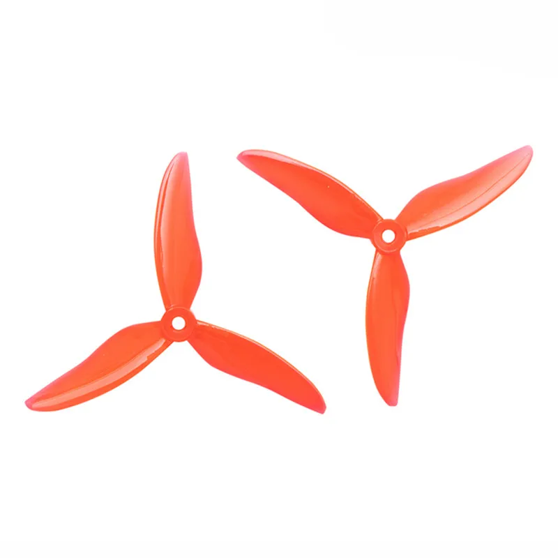 2 пары Gemfan Hurricane 51499 3 blade 5 мм/POPO Propeller CW CCW Для радиоуправляемых дронов FPV Racing|Детали