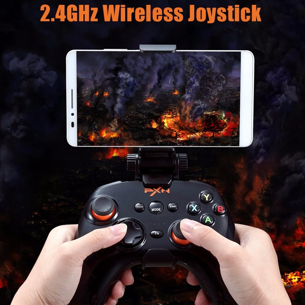 PXN 9608 2 4 ГГц беспроводной Bluetooth V4.0 игровой контроллер геймпад Съемный корпус