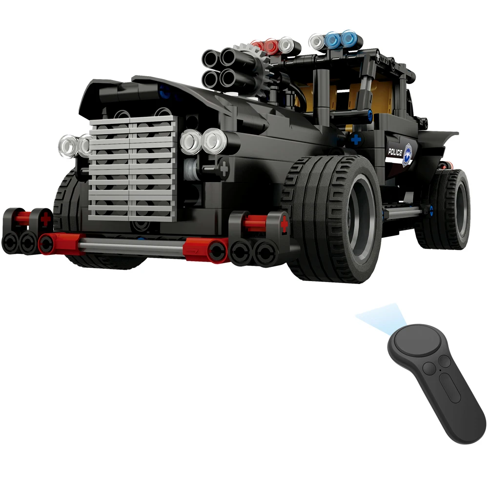 DIY 2 4G четырехполосный встроенный rc грузовик пульт дистанционного управления RC Swat
