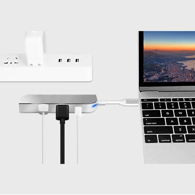 4 в 1 type C + Hdmi Usb Hd кабель алюминиевый 3 4K качество| |