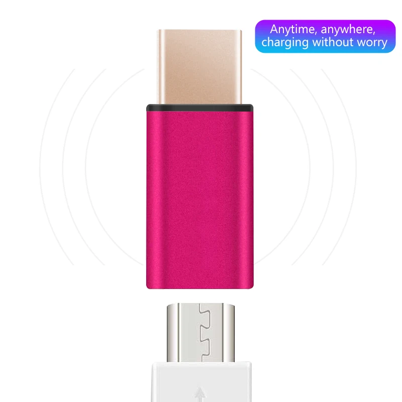 Алюминиевый корпус Type C к USB Micro адаптер быстрая скорость передачи данных Быстрая