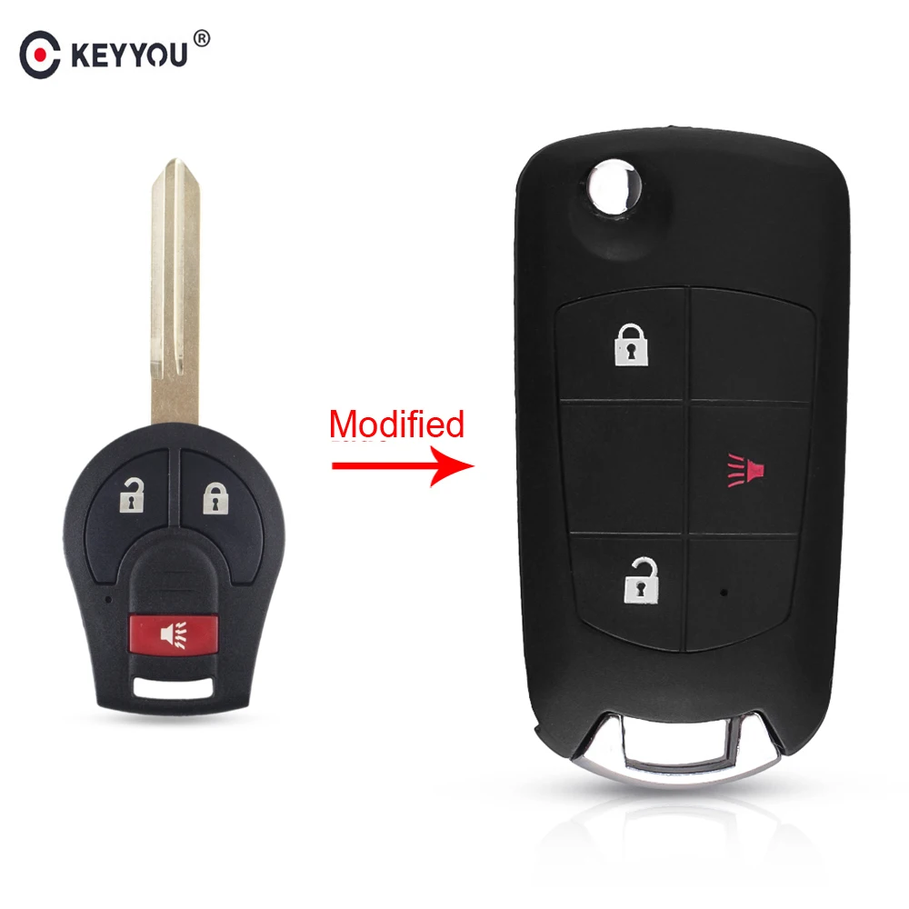 Брелок KEYYOU для Nissan Altima Maxima Sentra Versa|Ключ от авто| |