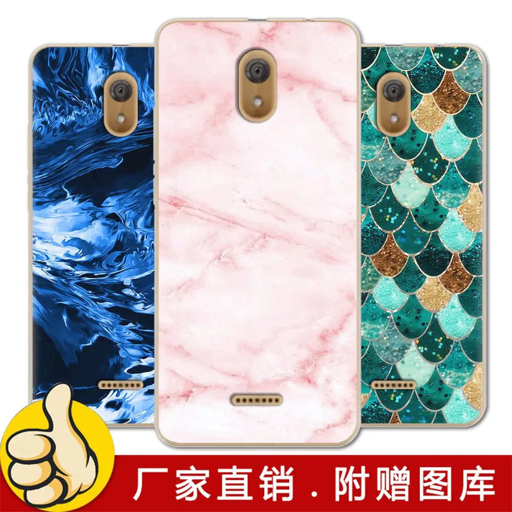ТПУ силиконовый чехол для WIKO солнечный 3 плюс милый дизайн разноцветный