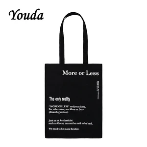 Youda новая Холщовая Сумка с буквенным принтом, сумка для покупок, простая сумка с изображением диких животных, длинная секция уличной стрельбы, Студенческая сумка на плечо