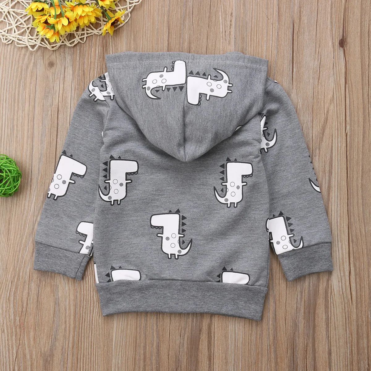 Pudcoco 2019 новый бренд младенец малыш ребенок мальчик мультфильм Динозавр молния