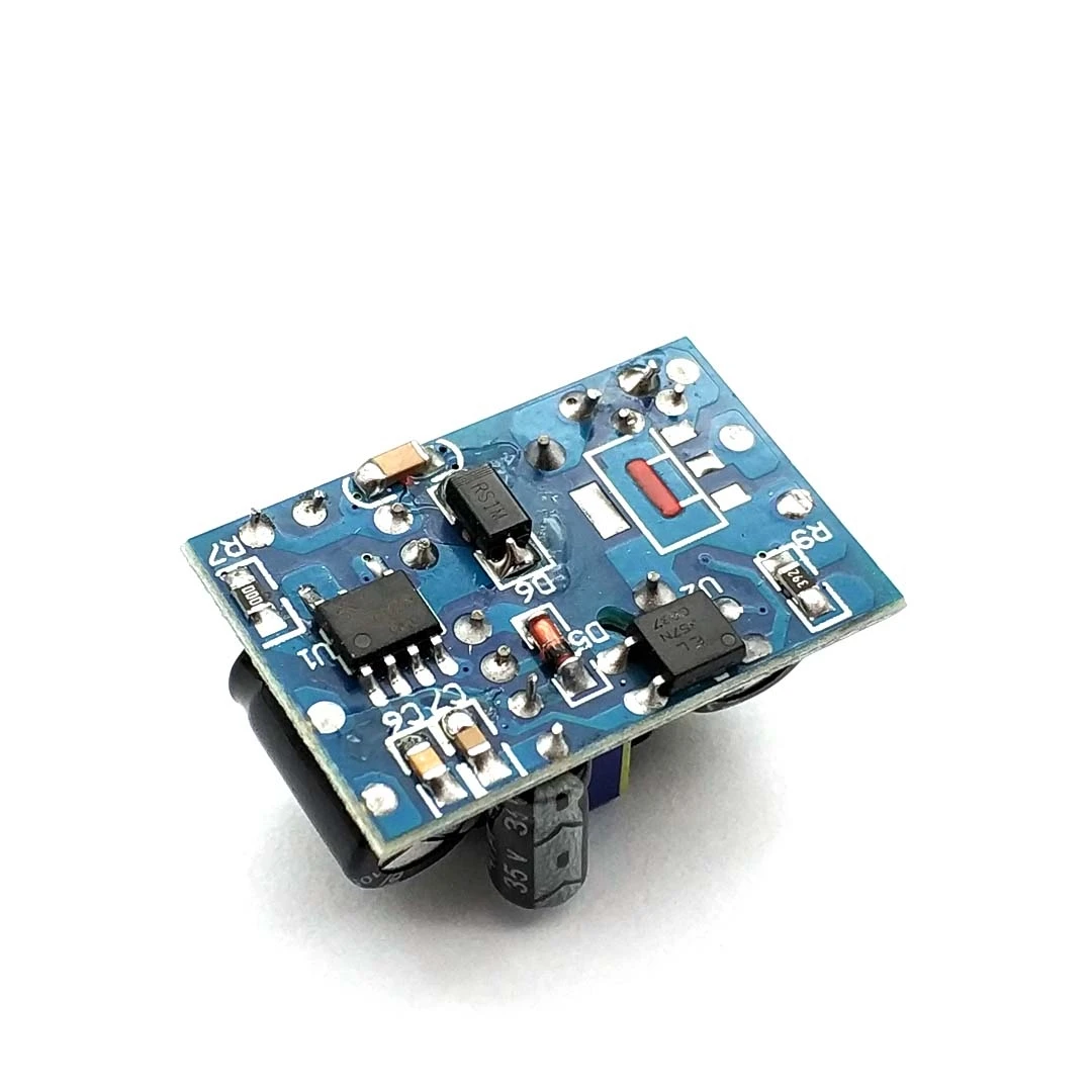 9V500mA мини переключатель модуль питания плата Встроенный AC DC понижающий 9В 500мА