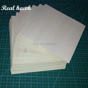 100x100x0,75 мм AAA + Balsa деревянные листы модель Balsa дерево для DIY RC модель деревянный самолет лодка Материал