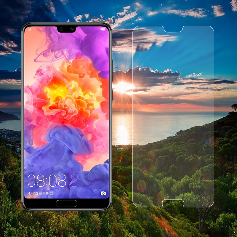 Закаленное стекло 2 5 D для Huawei P20 защитные пленки экрана P 20 ультратонкие 0 26 мм 8
