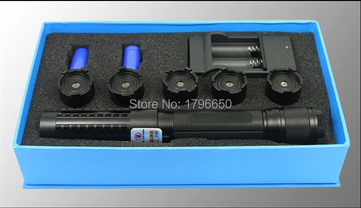 

High power Military 450nm 100000m 100W Blue laser pointer Flashlight Light Burn match candle lit cigarette wicked Lazer Hunting