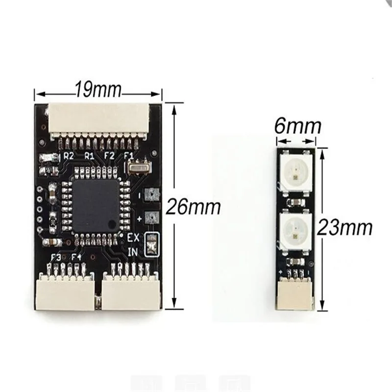 Светодиодный навигационный светильник Fishbonne Mavlink для Pixhawk APM2.6/2 8 2/3/4/5 Pixracer NAVIO2 PXFmini