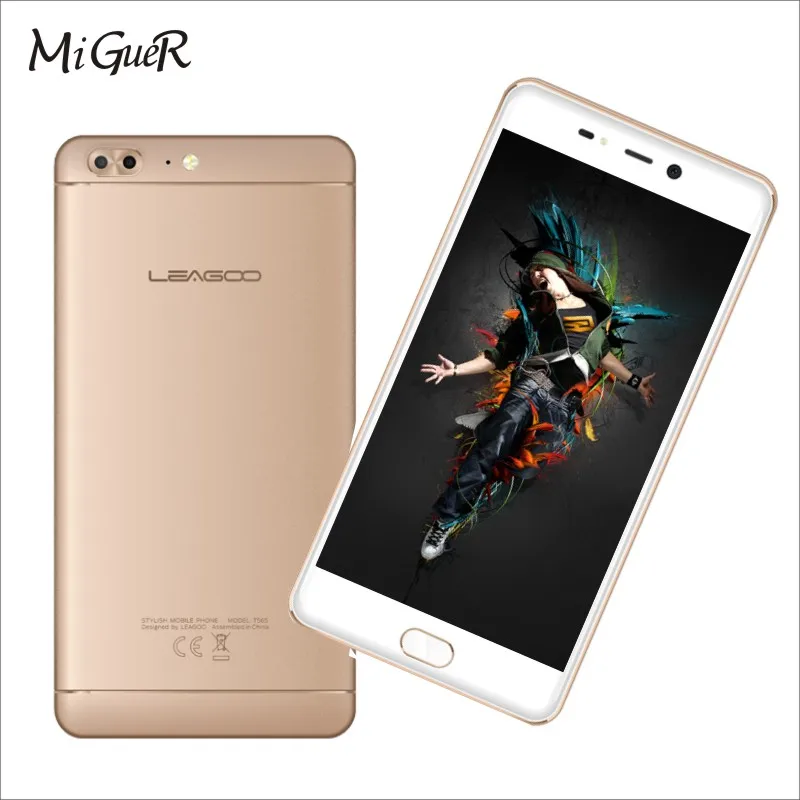 LEAGOO T5 4G LTE 5.5&quotFHD Mobile Phone 4GB+64G 13.0MP Android 7.0 MT6750T Octa Core Real Dual Cameras Fingerprint Smartphone | Мобильные