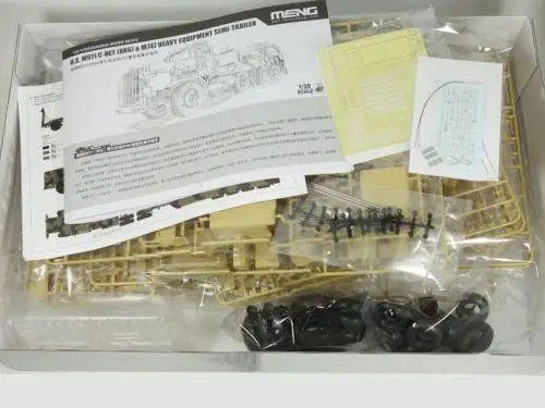 Грузовик для тяжелой техники Meng модель 1/35 M911 M747 (8 × 6) и полуприцепа использования