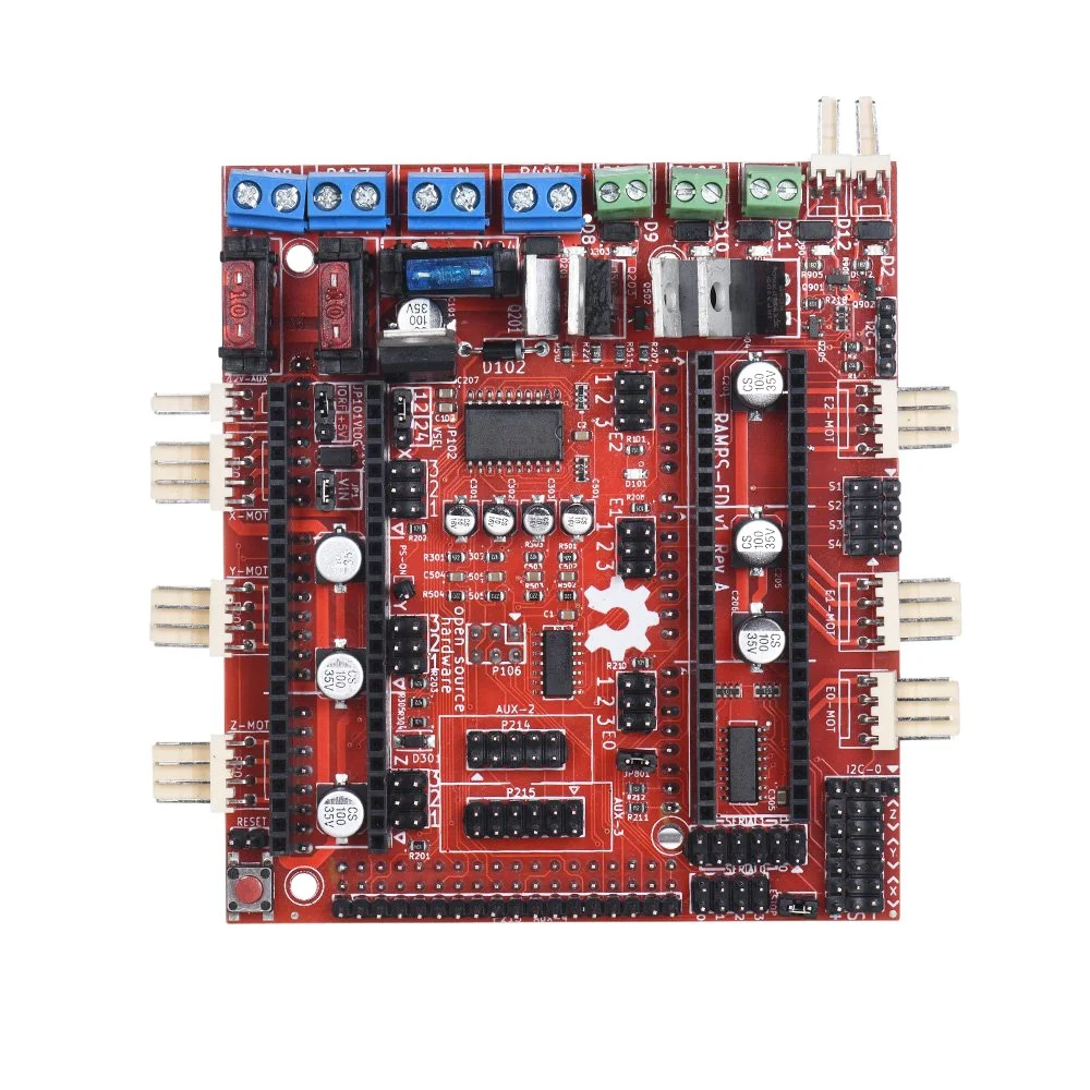 Плата управления материнская плата 3D принтера Reprap Ramps Fd Shield 1 4 совместима с Arduino Due