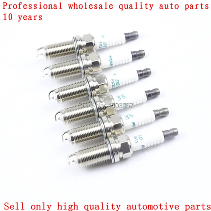 6 шт./лот 90919 01247 двойной Иридиевый свечи зажигания для Toyota Avalon 05 14 Sienna RAV4 Venza 09 Lexus V6