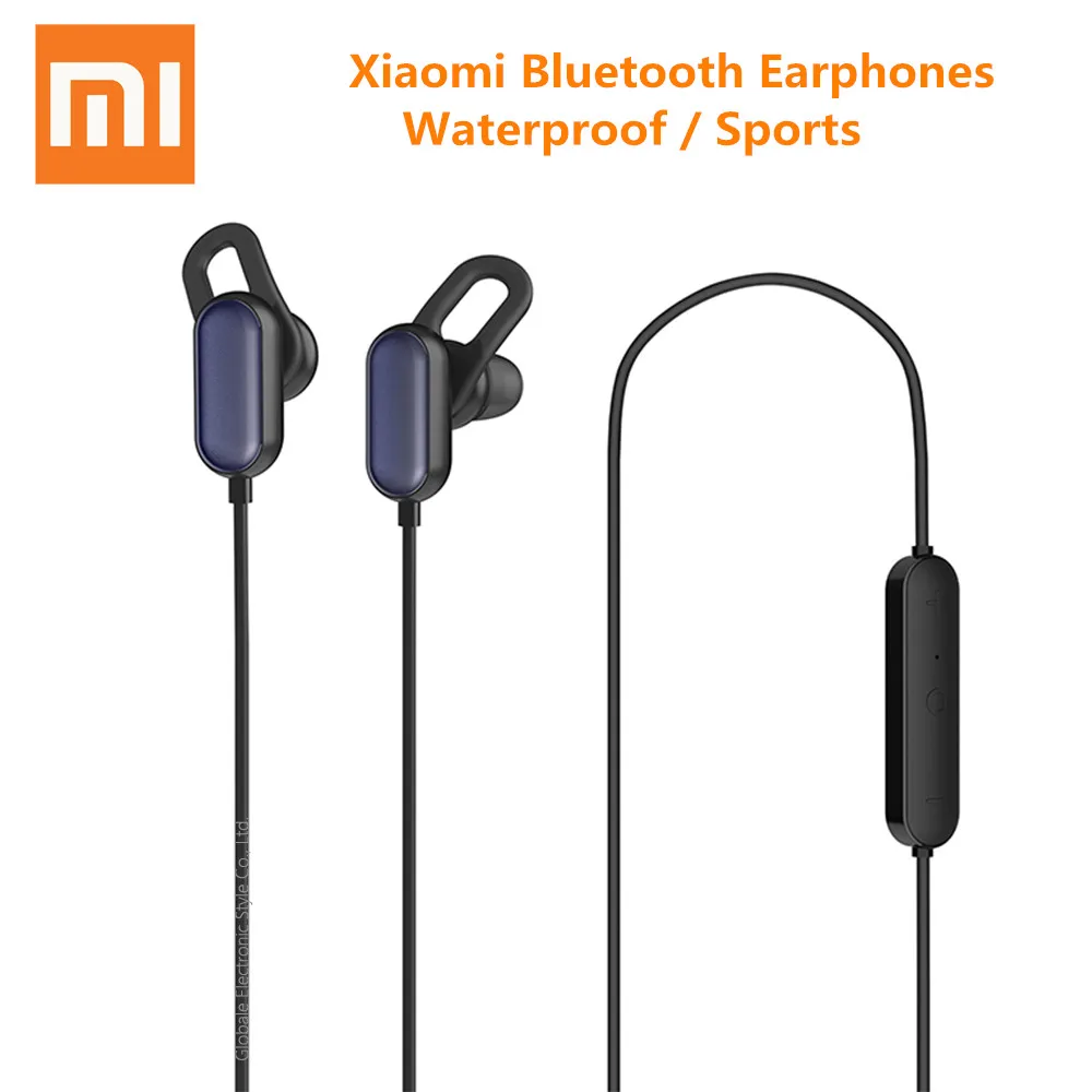 Оригинальные Bluetooth наушники Xiaomi водонепроницаемые IPX4 спортивные вкладыши с