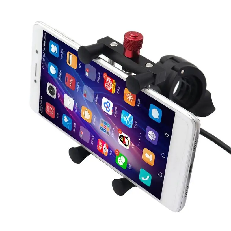 Держатель для телефона из алюминиевого сплава USB зарядное устройство MTB