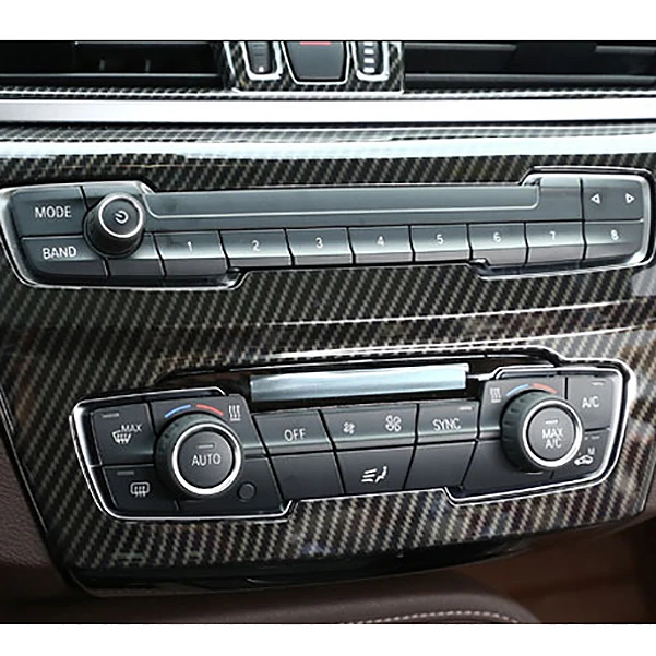 Carbon Fiber For Bmw New X1 F48 20I 25I 25L 2016-2018 Abs Center Ac Outlet Vent Cover Trim X2 F47 2018 | Автомобили и мотоциклы