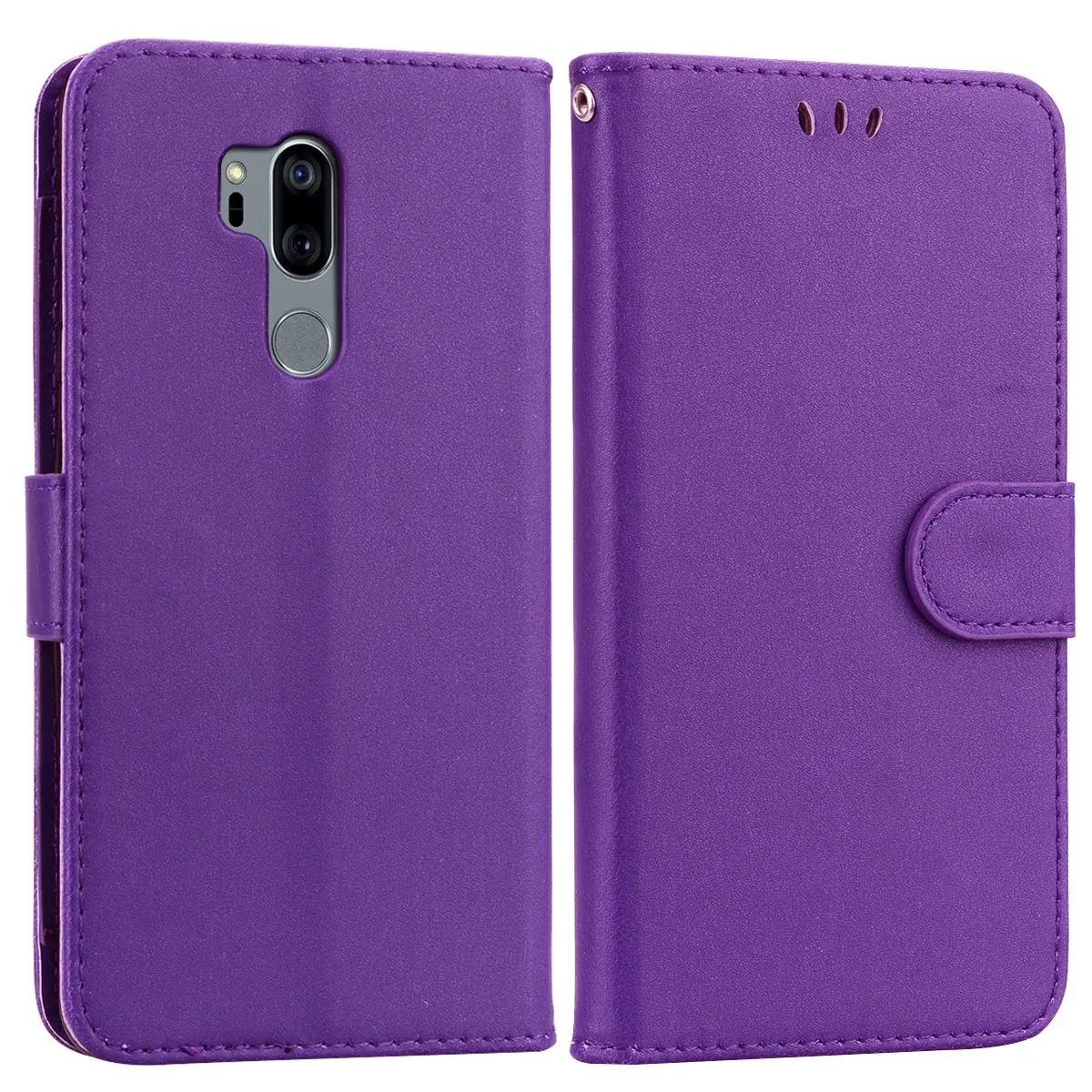 Деловой флип чехол для телефона LG G7 ThinQ искусственная кожа Складная подставка