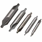 Центровочные сверла из быстрорежущей стали, 5 шт.компл., 1,52,02,534 мм