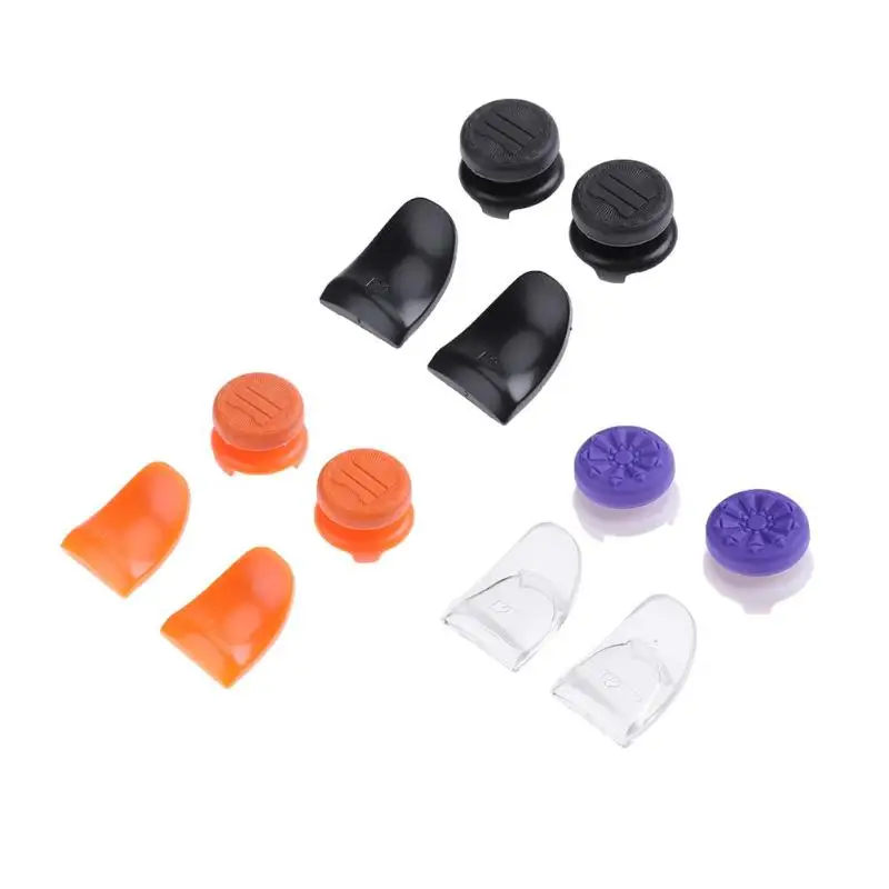 4pcs L2 R2 Trigger Extenders Buttons Thumbstick Caps Kit for PS4 Controller | Электроника