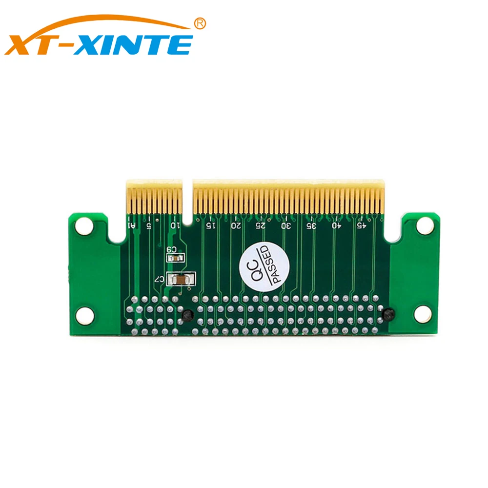 Переходная карта PCI Express 8x переходная с левым углом 90 градусов КОМПЬЮТЕРНЫЙ