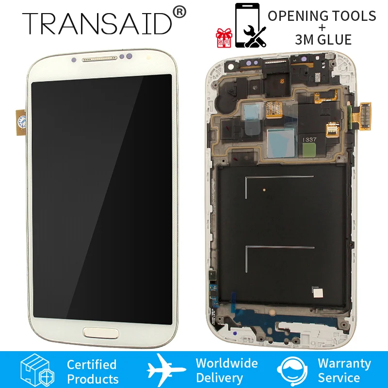 Сменный сенсорный ЖК дисплей AMOLED для Samsung Galaxy S3 mini i9300 i8190 S4 i337 i9505 с рамкой и