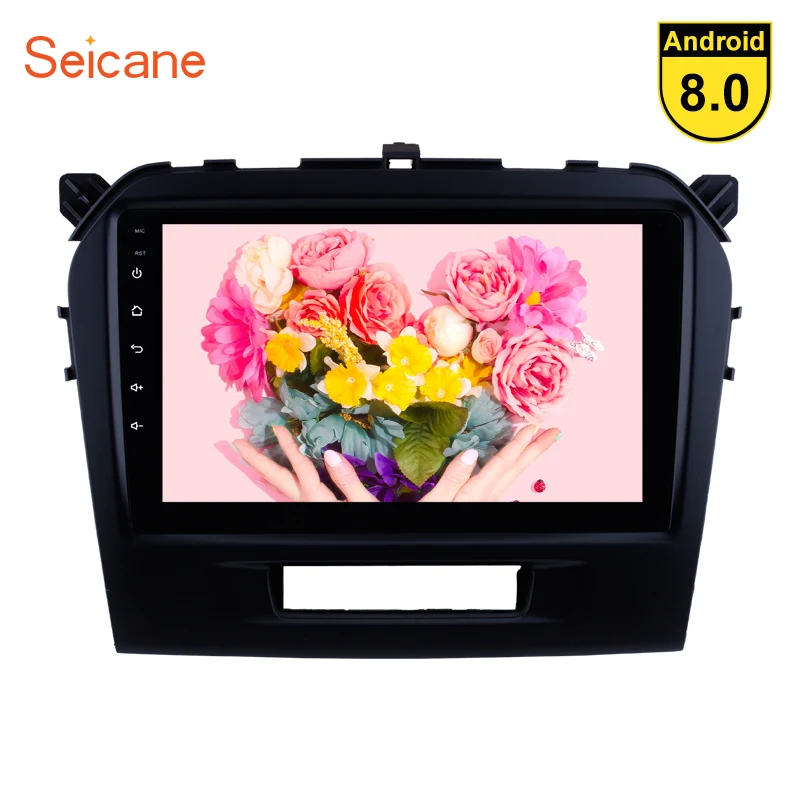 Seicane Android 8 1/8 0 головное устройство плеер для 2015 2016 Suzuki Vitara автомобиля радио | Отзывы и видеообзор