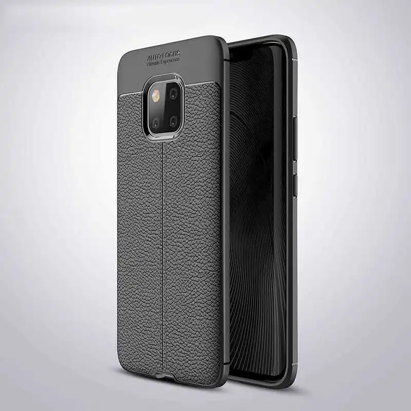 Противоударный мягкий силиконовый чехол из ТПУ для Huawei Mate 20 Pro | Мобильные
