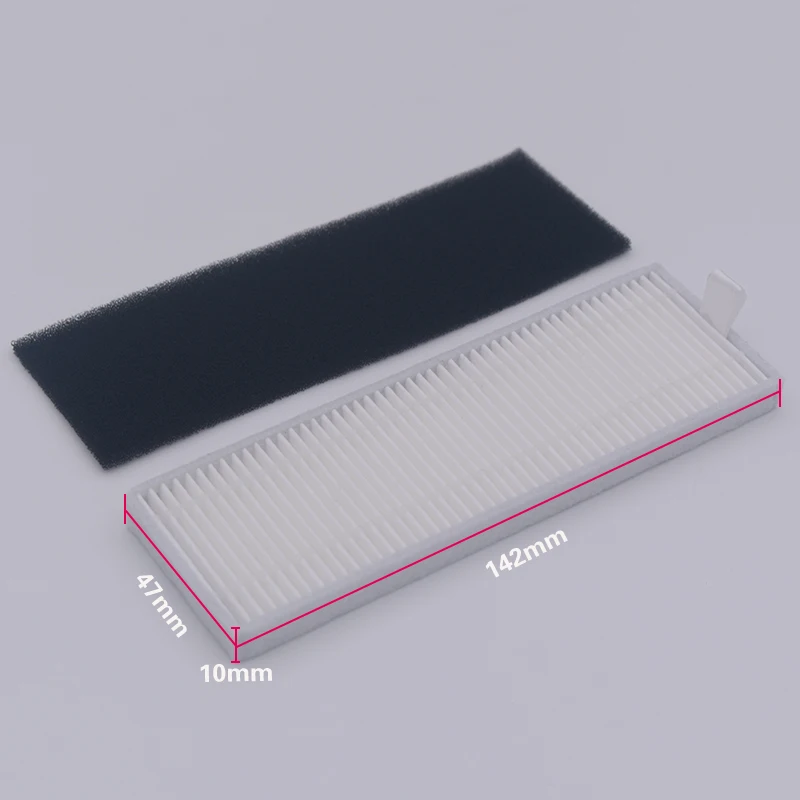 New 5-piece/batch robotic vacuum cleaner Hepa filter for ilife A7 A40 A6 A4 A4s robot accessories | Бытовая техника
