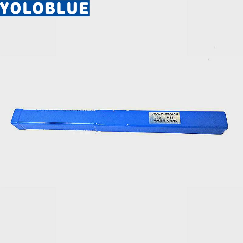 1/2 D Push-type Keyway Broach дюймовый режущий инструмент из высокопрочной стали для станка с ЧПУ