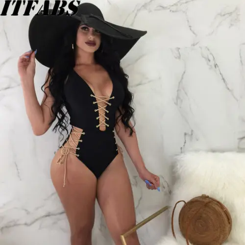 Соблазнительное женское бикини ITFABS бандажный бюстгальтер с чашками пуш-ап